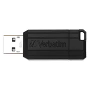 Verbatim Pin Stripe USB-stick 16 GB Zwart 49063 USB-A 2.0