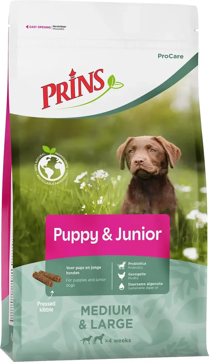Prins ProCare Puppy & Junior Hondenvoer 12 kg