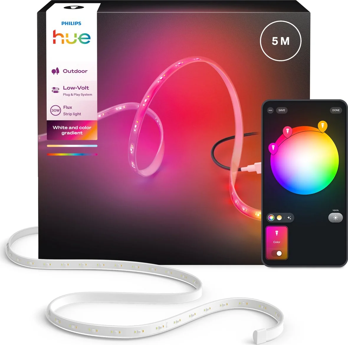 Philips Hue Flux Outdoor LED Strip 5 meter
