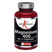 3x Lucovitaal Magnesium 400 met l-tryptofaan 120 capsules