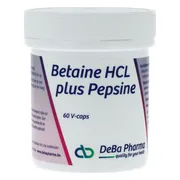 DeBa Pharma Betaine Hcl 400 mg Capsules 60VCP