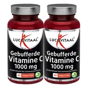 2x Lucovitaal Vitamine C Gebufferd 60 tabletten