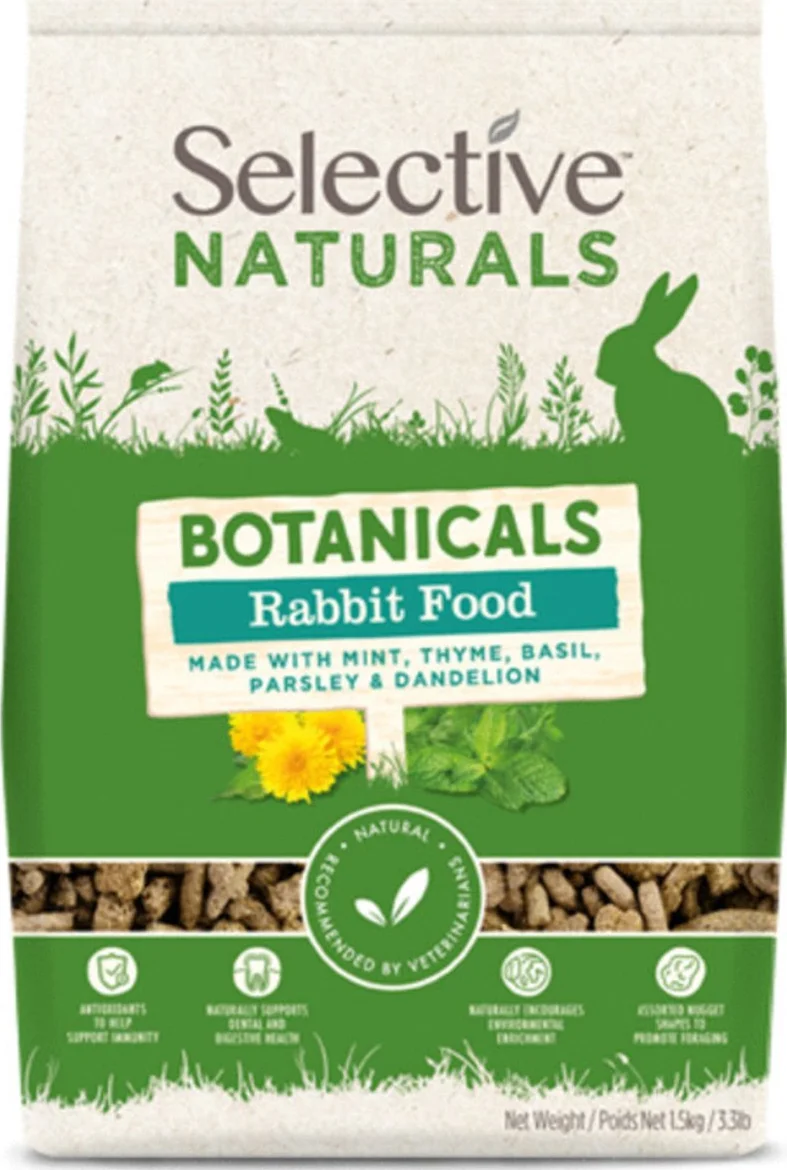 Supreme Selective Botanicals Konijn 1,5 kg