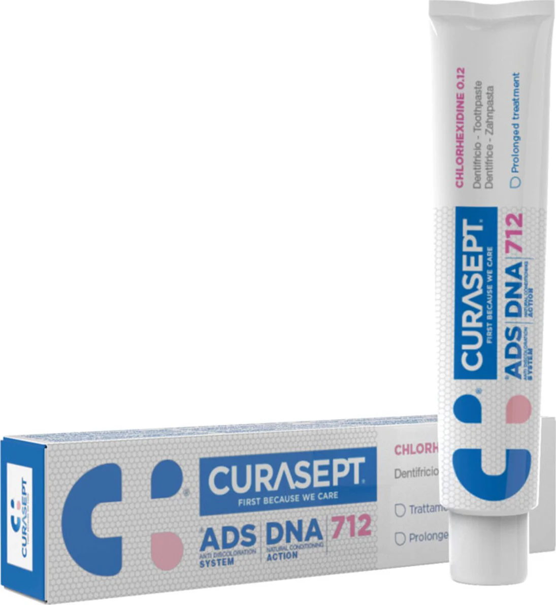 Curasept ADS DNA 712 Tandpasta 0.12% CHX 75ML