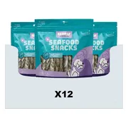 12x Braaaf Hondensnack Rol Sticks Zalm 12 cm 175 gr