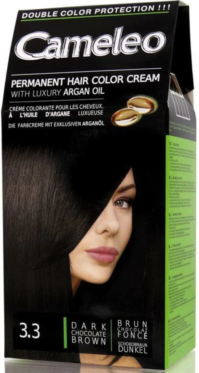 Cameleo Hair Color Cream 3.3 Dark Chocolat Brown