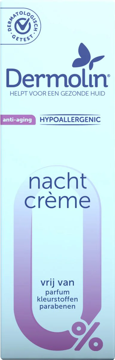 Dermolin Anti-Aging Hypoallergenic Nachtcrème 50ML