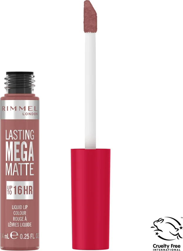 Rimmel Lasting Mega Matte Liquid Lipstick Strapless 709 7.4 ml