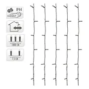 Nampook Kerstboomverlichting - 18 meter - 240 warm witte LEDs - Buiten