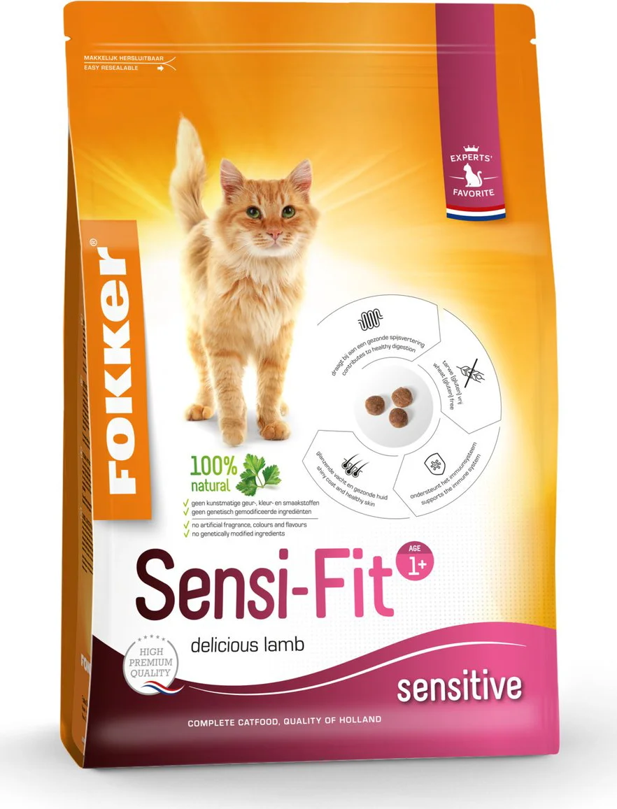 Fokker Sensi Fit Kattenvoer 10 kg