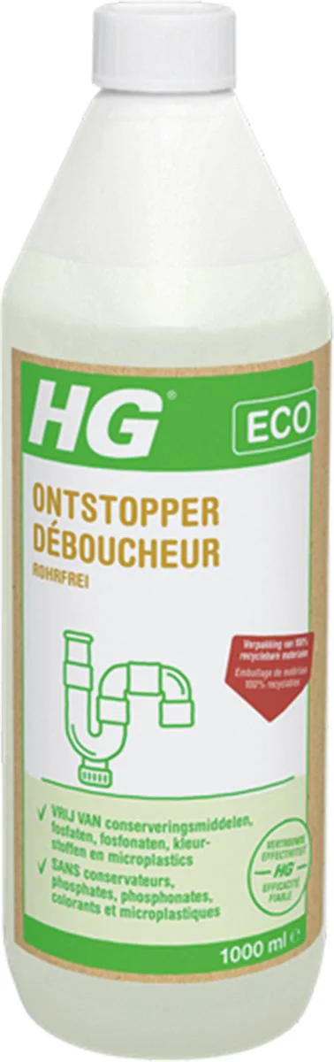 HG Eco Ontstopper 1 liter