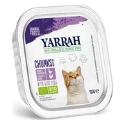 Yarrah Bio Kattenvoer Chunks Kip & Kalkoen 100 gr