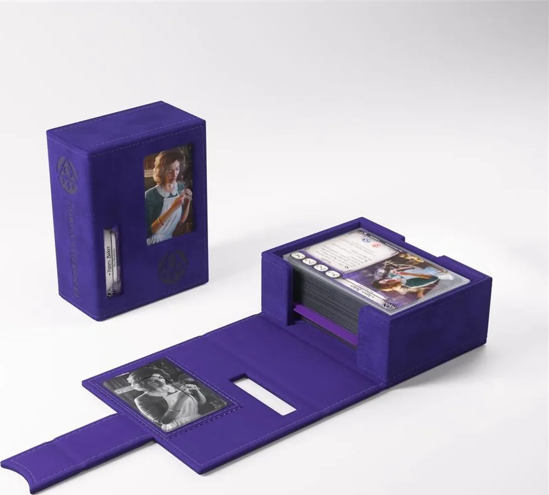 Arkham Horror Investigator Deck Box Mystic Purple