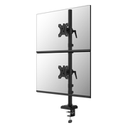 Neomounts NERO DS60-600BL2V Monitorarm Zwart