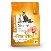 Fokker Fresh Meat Kattenvoer Verse Kip 2,5 kg