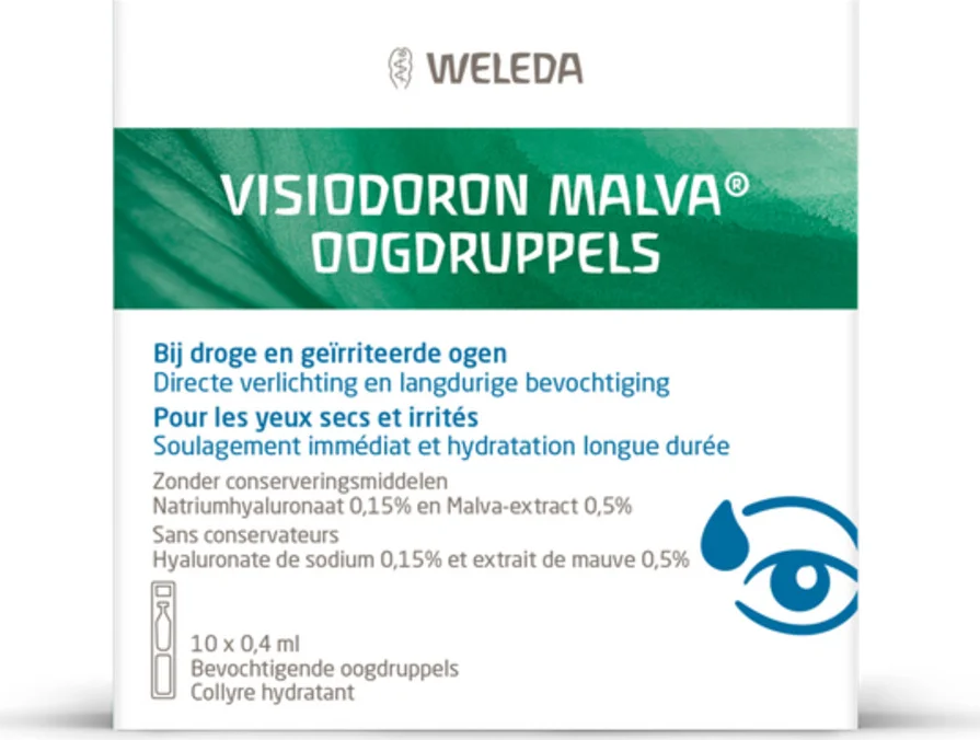 Weleda Visiodoron Malva Oogdruppels Ampullen 10st