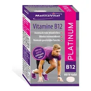MannaVital Vitamine B12 Platinum Tabletten 60TB