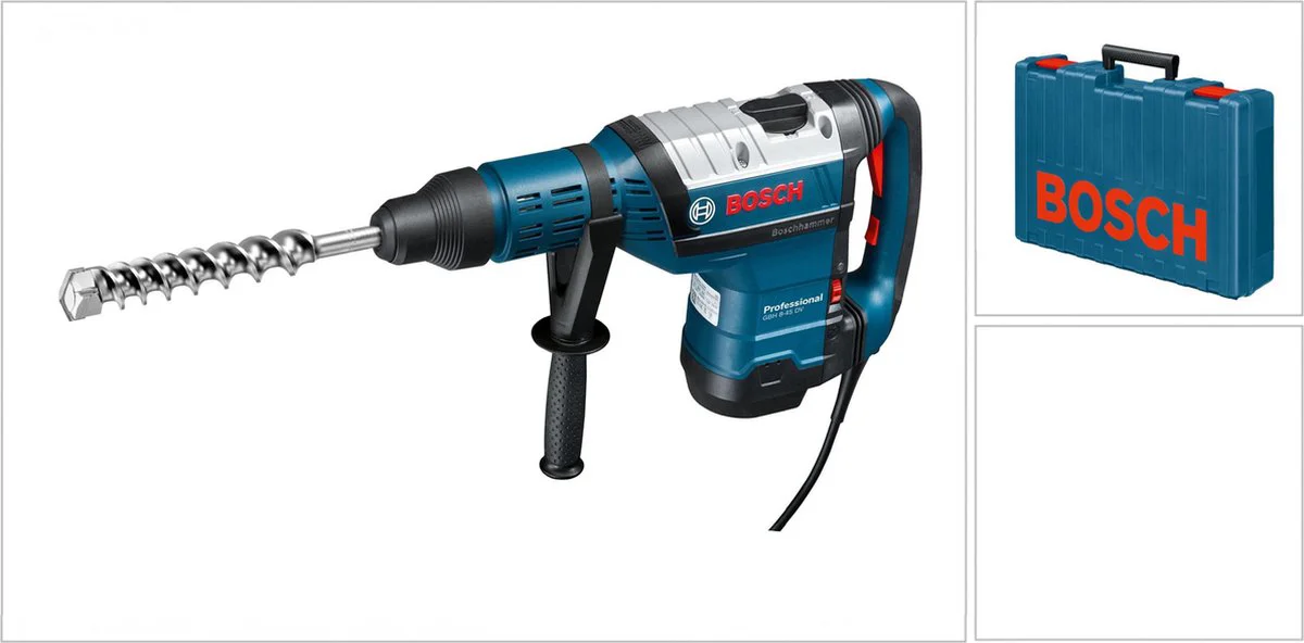 Bosch Professional GBH 8-45 DV Boorhamer SDS MAX 12,5J 1500W - 0611265000