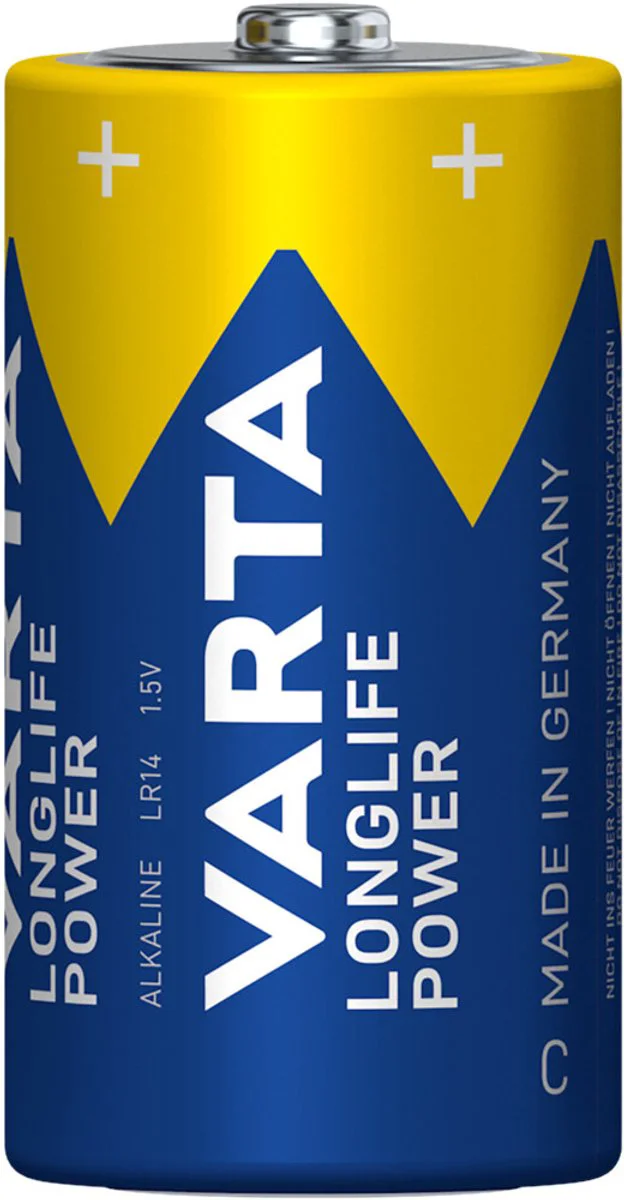 4x Varta Longlife Power C Blister 2 stuks