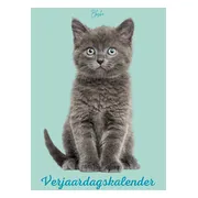 Verjaardagskalender Katten - Exclusieve Katten Illustraties - Kalender - Wandkalender - Maandkalender - Planner - Verjaardag - A4 Formaat - Jaarplanner - Zonder Jaartal - Verjaardagskalenders - Jaarkalender - Cats - Fantasy - Cat - Calendar - Kat
