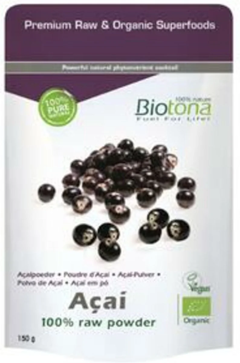 Biotona Açaí 100% Raw Powder 150GR