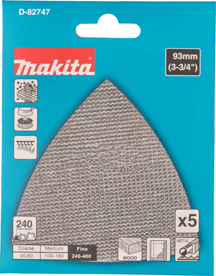 Makita D-82747 Delta schuurgaasvel 3-K 94 mm A240