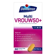 Davitamon Multi Vrouw 50 Plus - extra D3 60TB
