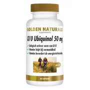 Golden Naturals Q10 Ubiquinol 50mg 60 vegacapsules