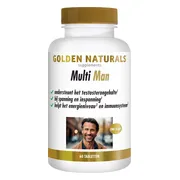 Golden Naturals Multi Man 60 tabletten