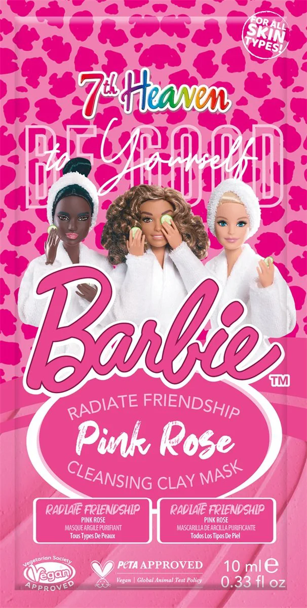 7th Heaven Barbie Pink Rose Cleansing Clay Mask 10ML