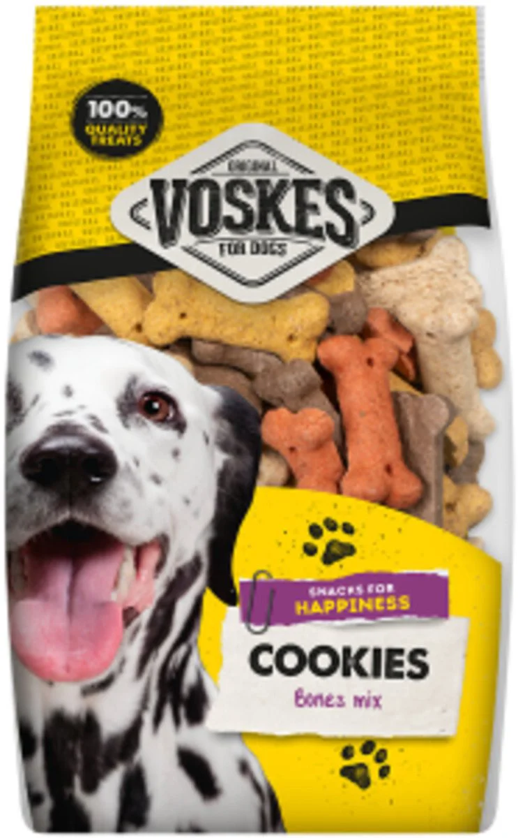 12x Voskes Kluifjes 4 Mix 400 gr