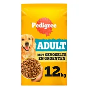 Pedigree Adult Hondenbrokken Gevogelte en Groenten 12 kg