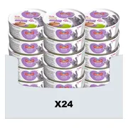 24x Smolke Kattenvoer Soft Paté Eend 80 gr