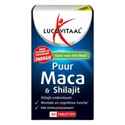 2x Lucovitaal Maca & Shilajit Puur 60 tabletten