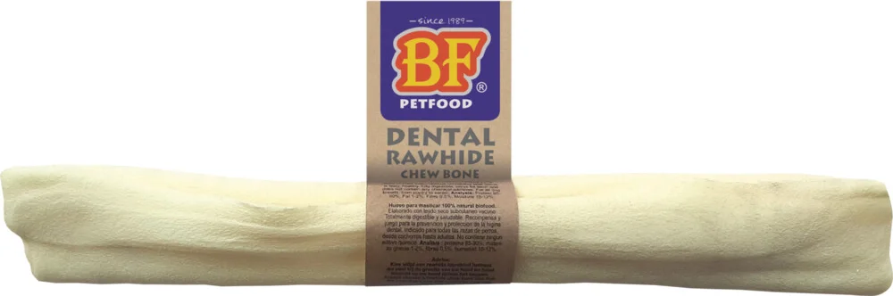 BF Petfood Dental Rol Rawhide Large