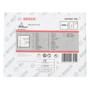 Bosch Professional PRO SN34CH D-kop nagel 75 mm | 34° | Geringd | Blank | 2,8 x 7,0 (D-vorm) | 3000 stuks - 2608200016