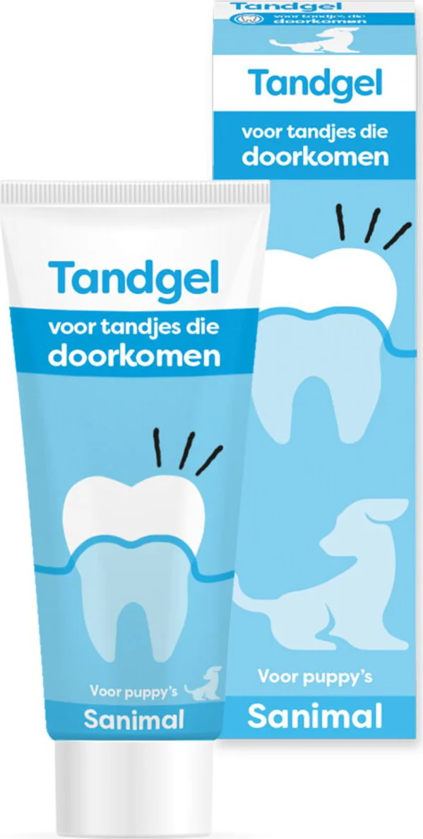 Sanimal Tandgel voor Tandjes die Doorkomen 50 gr