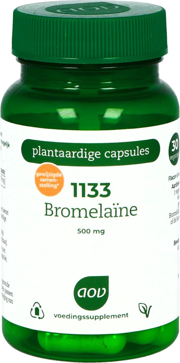 AOV 1133 Bromelaïne 30 vegacapsules