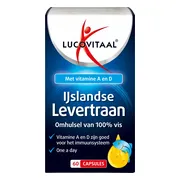 2x Lucovitaal IJslandse Levertraan 60 capsules