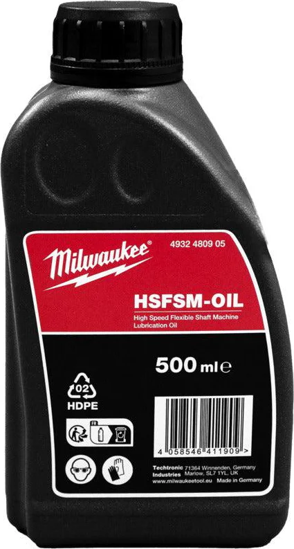 Milwaukee HSFSM -OIL 500 ml olie voor M18 HSFSM - 4932480905