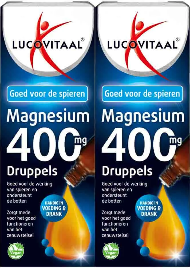 2x Lucovitaal Magnesium Druppels 50 ml