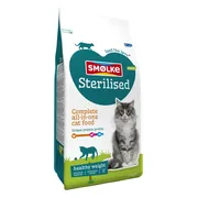 4x Smolke Kattenvoer Sterilised 2 kg
