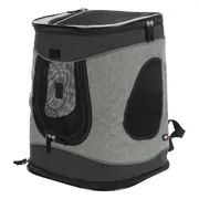 Trixie - Honden Rugtas - Timon - Grijs - 34X30X44 cm - Hele Kleine Honden