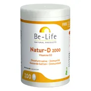 Be-Life Natur-D 2000 Capsules 200CP
