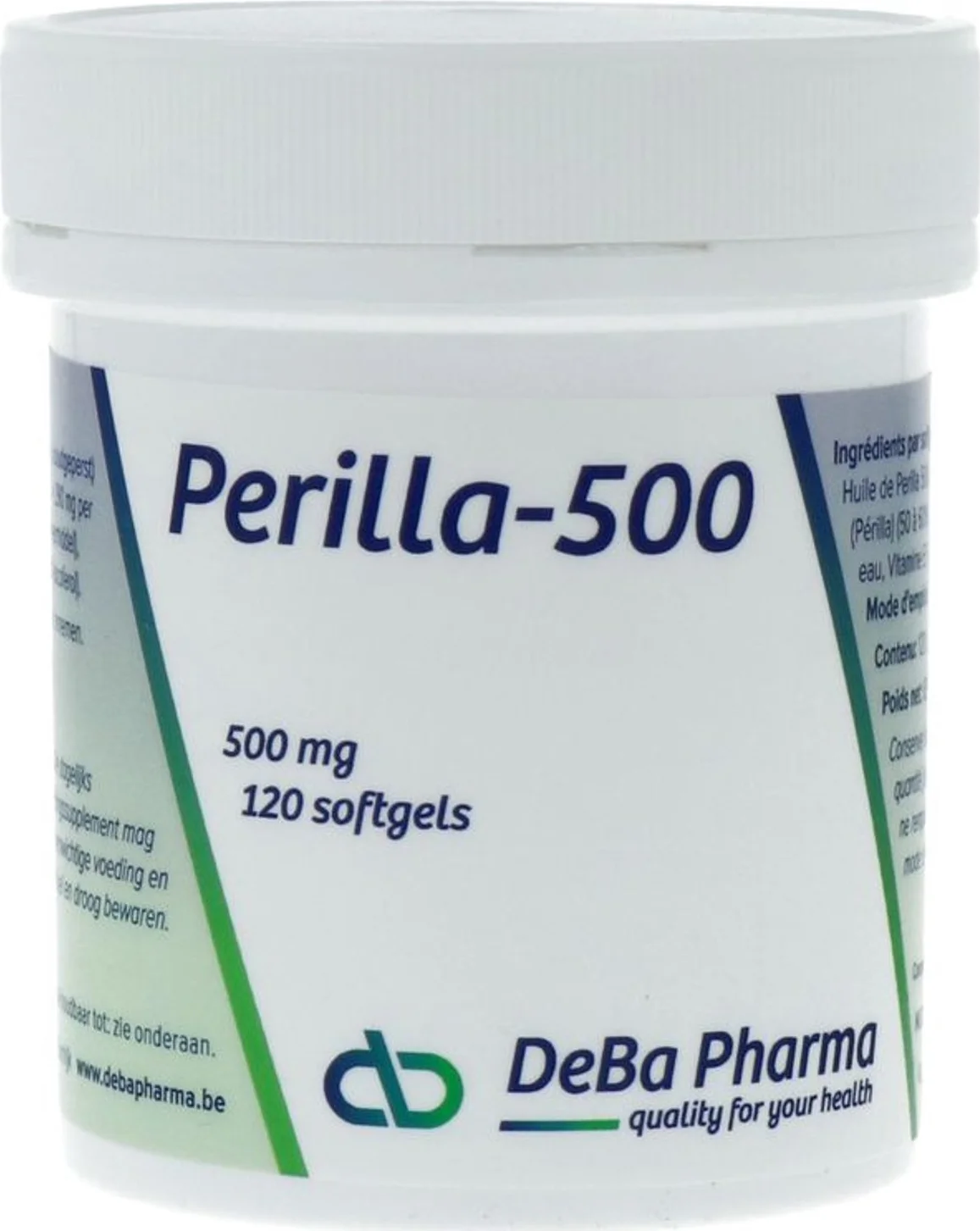 DeBa Pharma Perilla-500 Softgels 120SG