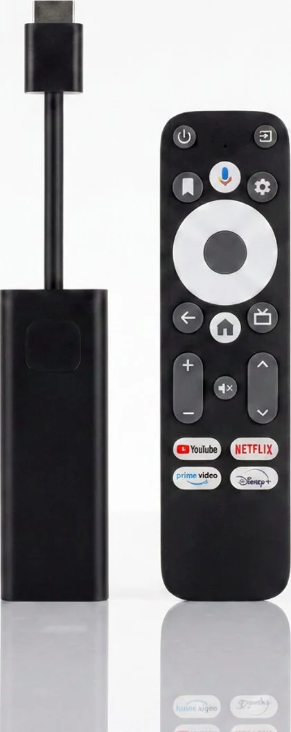GD1 Chromecast – Mediaplayer 4K Ultra HD – Google TV Streamer Android Dongel – Google Assistant – Zwart