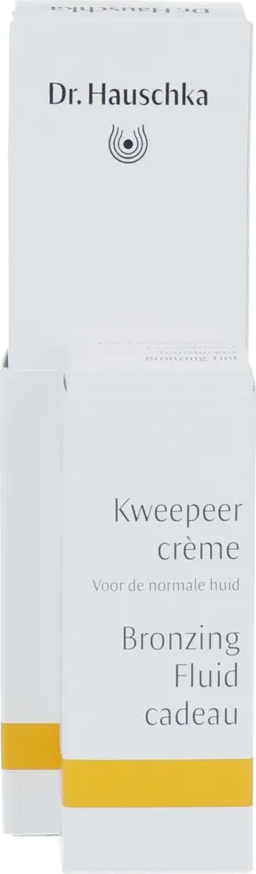 Dr. Hauschka Kweepeercrème & Bronzing Fluid Giftset