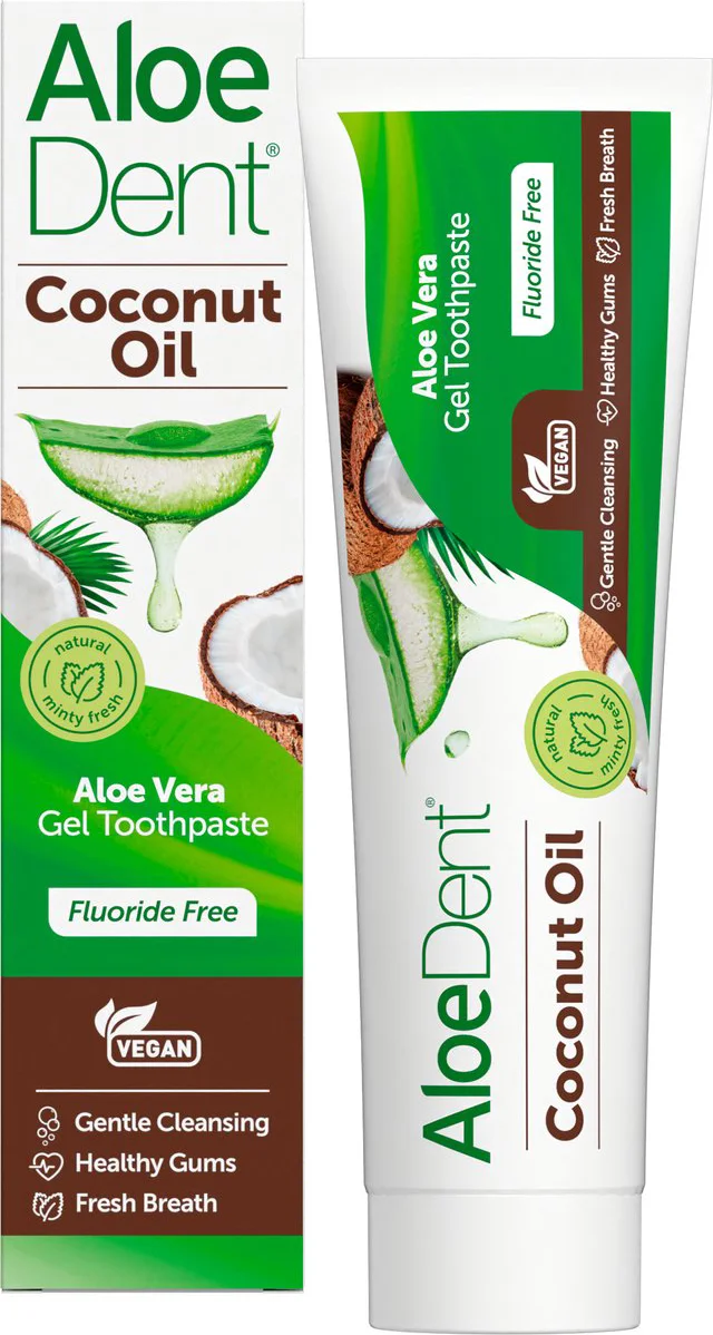 AloeDent Aloe Vera Triple Action Coconut Tandpasta 100ML