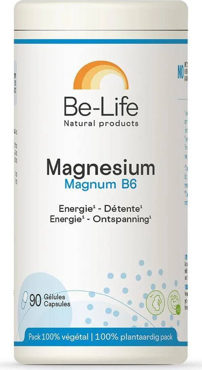 Be-Life Magnesium Magnum B6 Capsules 90CP