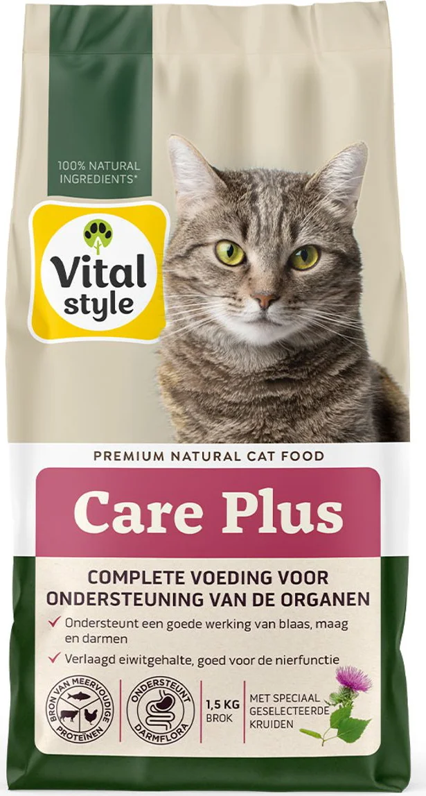 Vitalstyle Care Plus Kattenvoer 1,5 kg